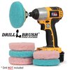 Drillbrush Drill Brush - Cleaning Supplies - Bathroom Accessories - Scrub Pads - P4-3UI-3V-QC-DB